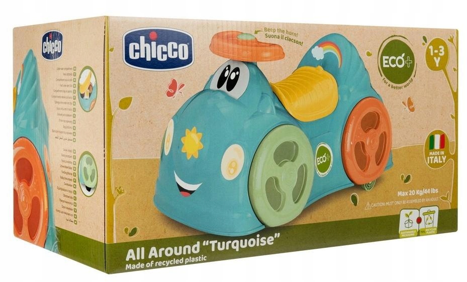 Jeździk All Around Zielony Eco+