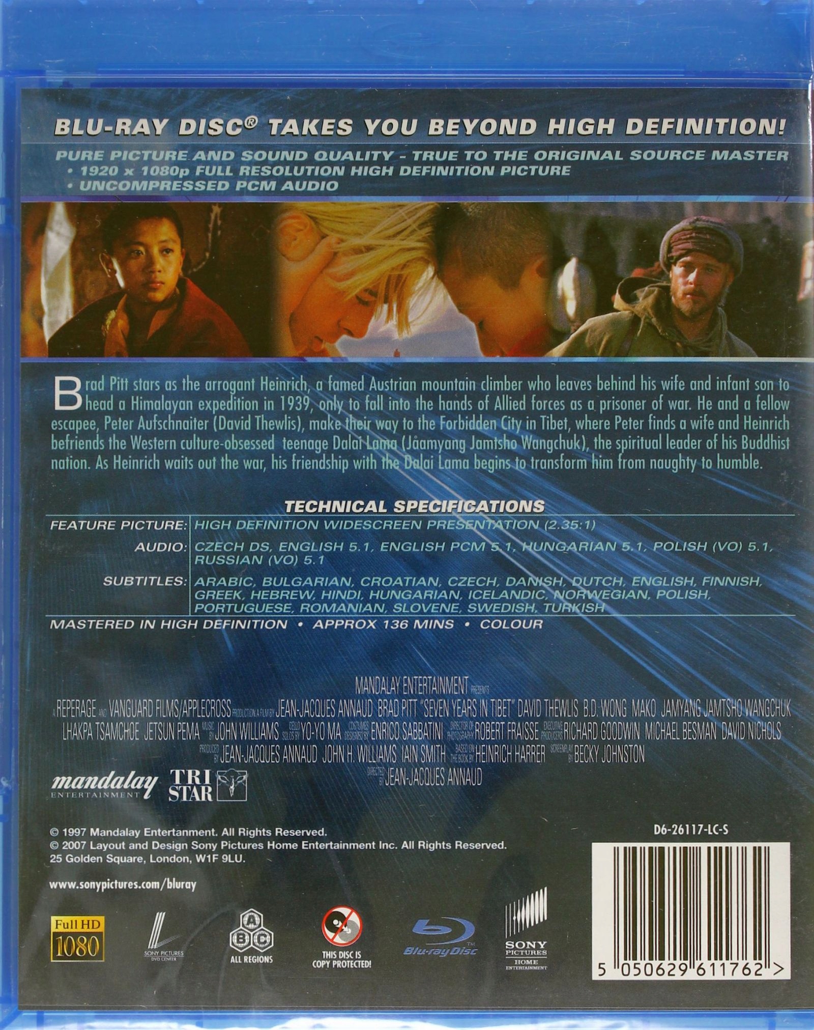 SIEDEM LAT W TYBECIE [BLU-RAY] Gatunek przygodowe