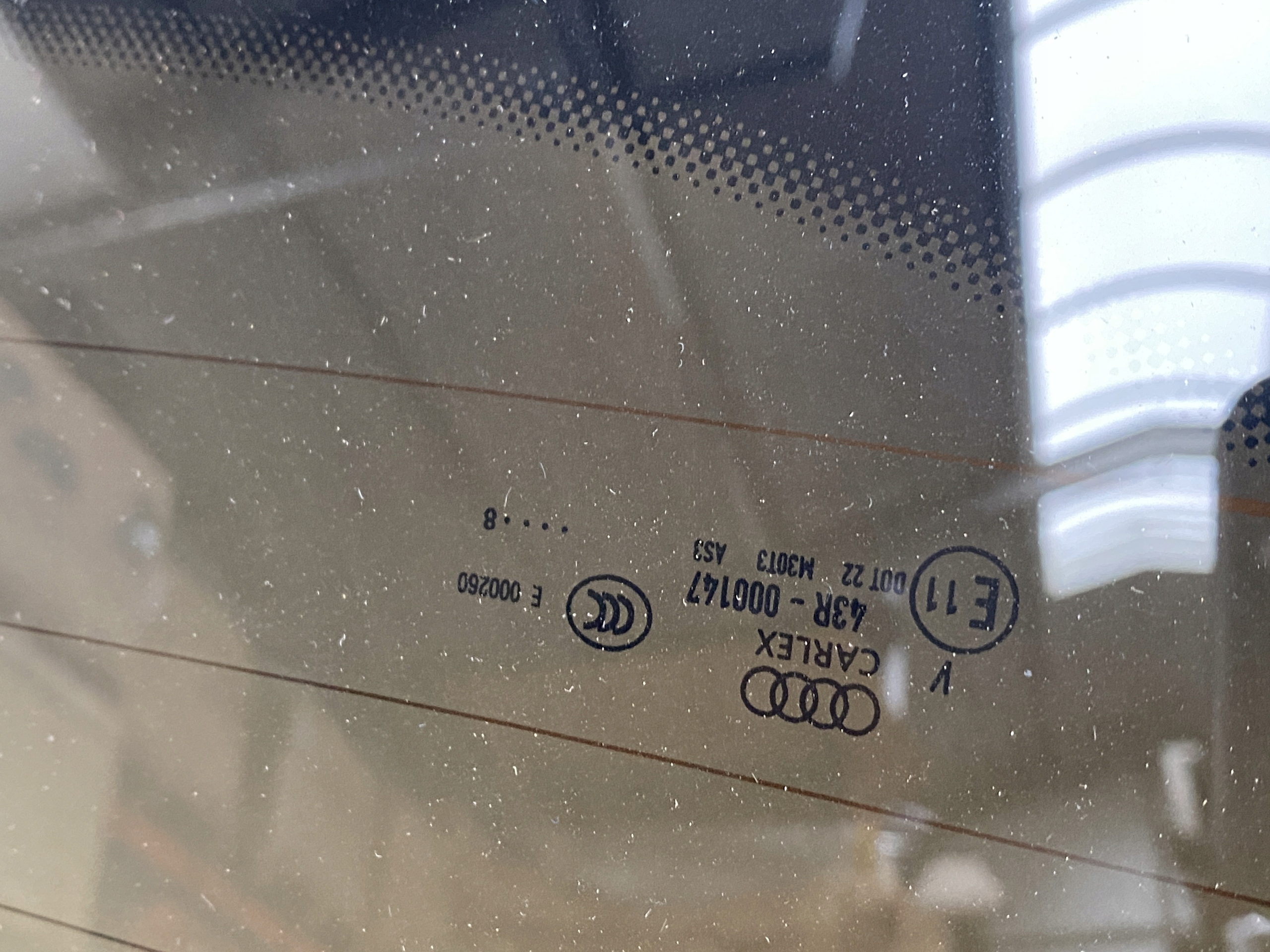 AUDI TT TTS 8S trunk door boot LX5J
