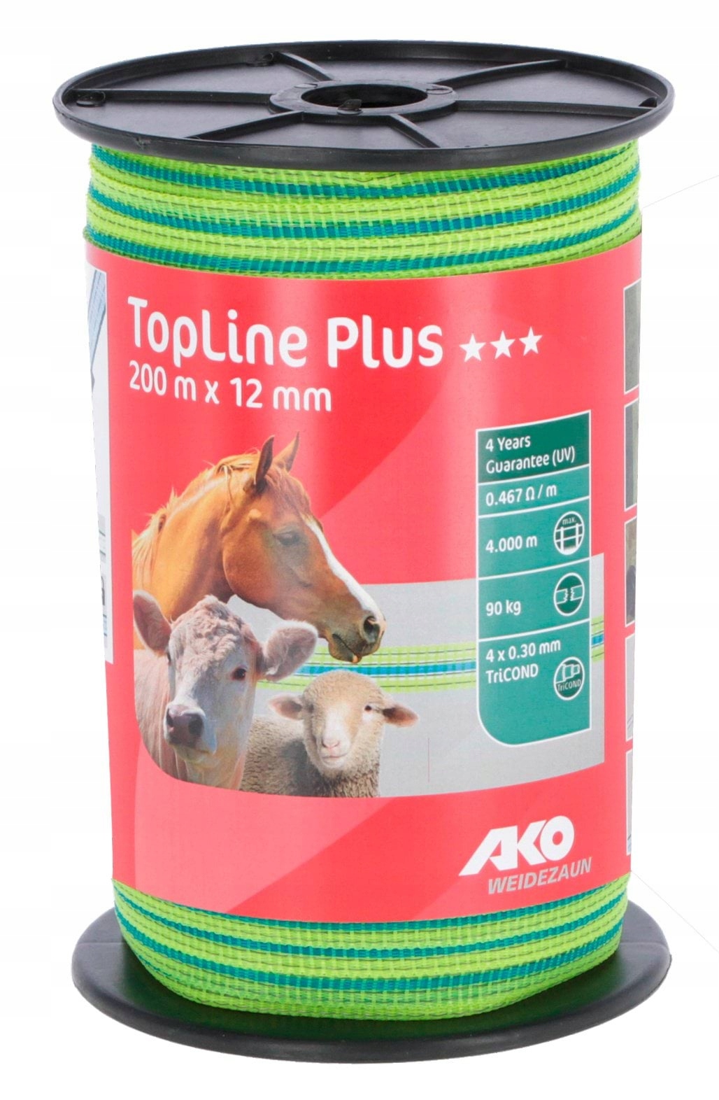 Stínící Panelové Pásy Top Line Plus Tricond 200 m x 12 mm Žluto Modrá Ako