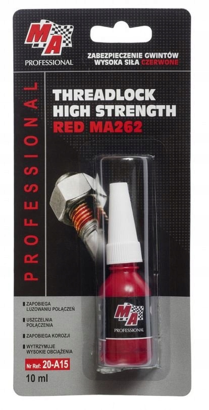 

Amtra Środek do zabezpieczania gwintów czerwony 10