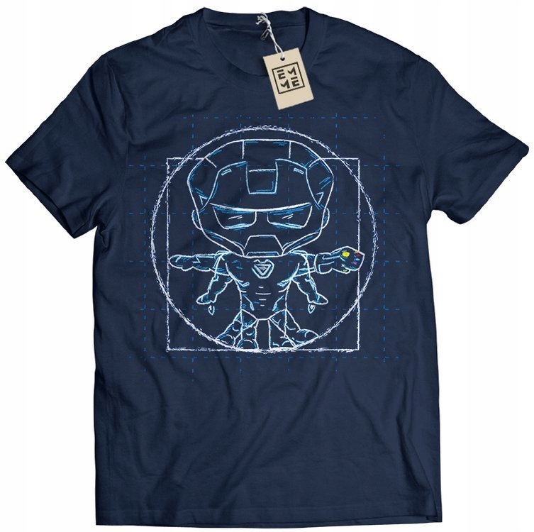 

Koszulka Męska Bluzka Marvel Avengers Iron man 2XL
