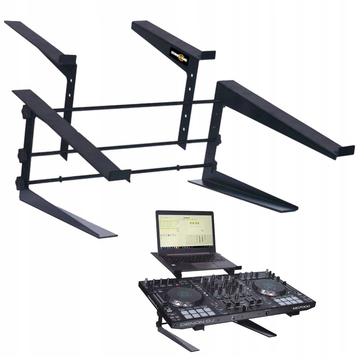 Statyw Stojak Pod Laptopa Kontroler Mikser Stojak Dla Dj Do 5KG STAND4ME