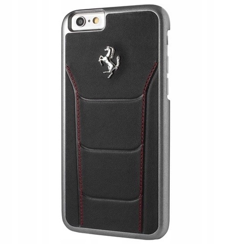 Etui Ferrari Gt 458 na iPhone 6 iPhone 6S czarno-czerwone