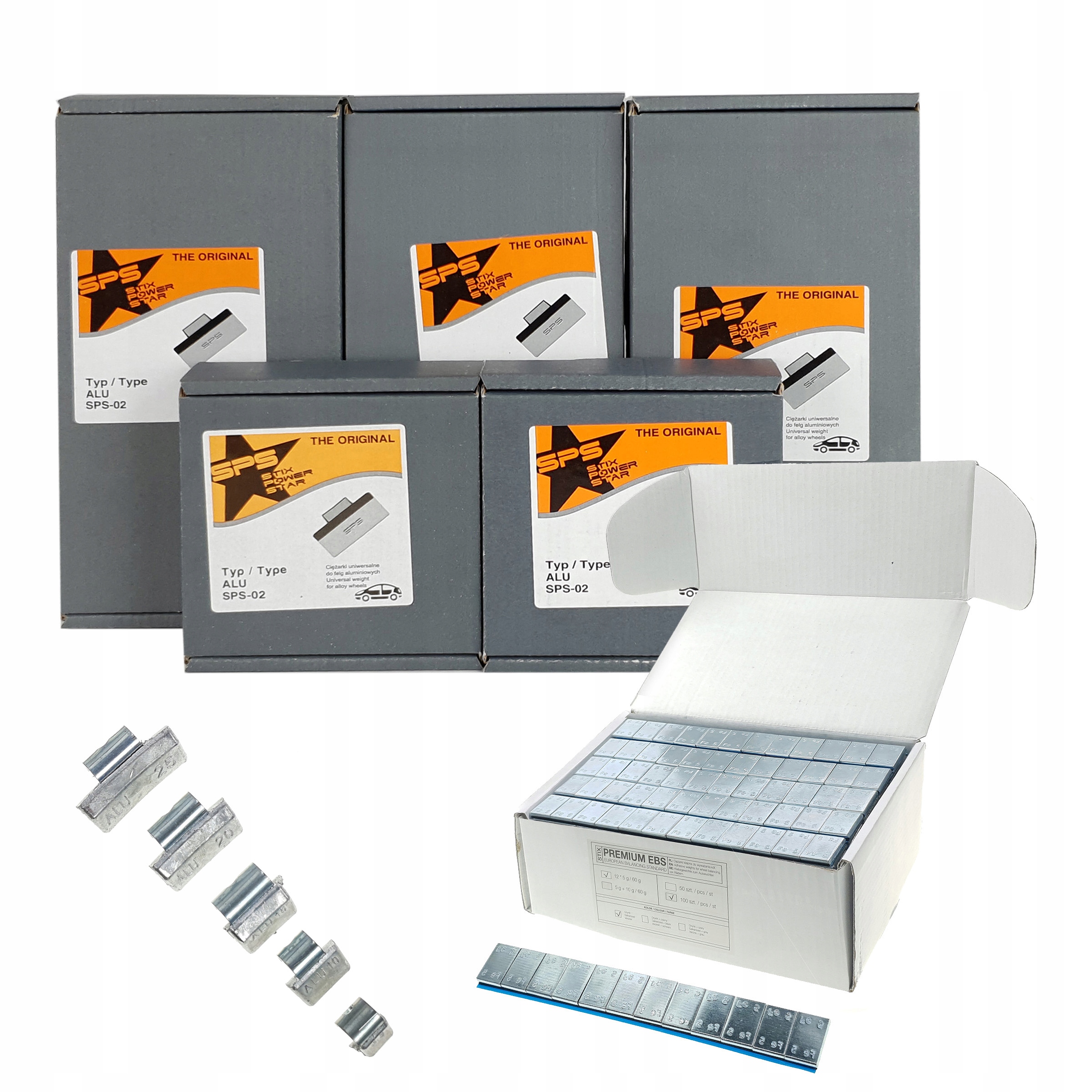 Грузила для легкосплавних дисків з шипами PB