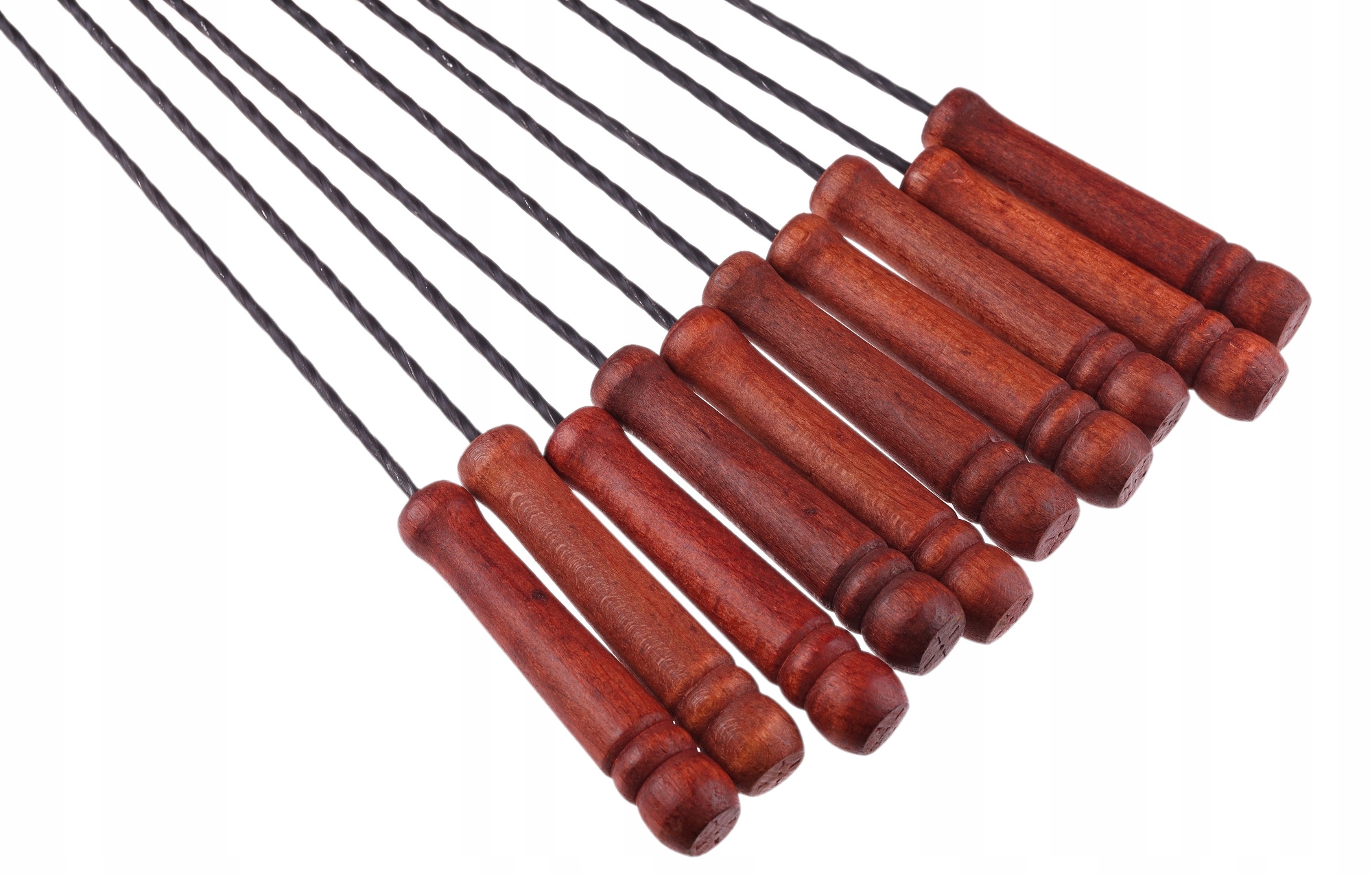 WIDEŁKI KIJE KIJKI DO OGNISKA NIERDZEWNE KOŃCÓWKI 150 cm 10 SZTUK + WIESZAK Producent MiL