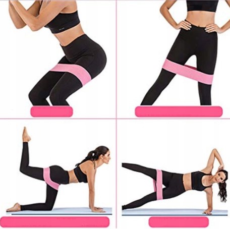 ZESTAW 3 MOCNE GUMY DO ĆWICZEŃ OPASKI MATERIAŁOWE Marka Aqua-Sport