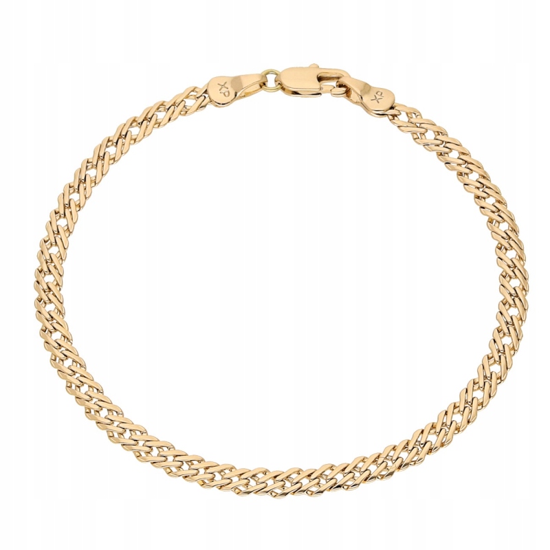 ХИРУРГИЧЕСКАЯ СТАЛЬ ЗОЛОТОЙ БРАСЛЕТ ПОДАРОК