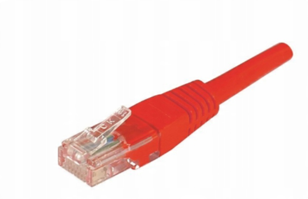 

Patchkabel RJ45 Cat 6 U/utp Czerwony 10M