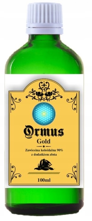 

Ormus Orme Gold 90% Złoto Srebro fitominerały