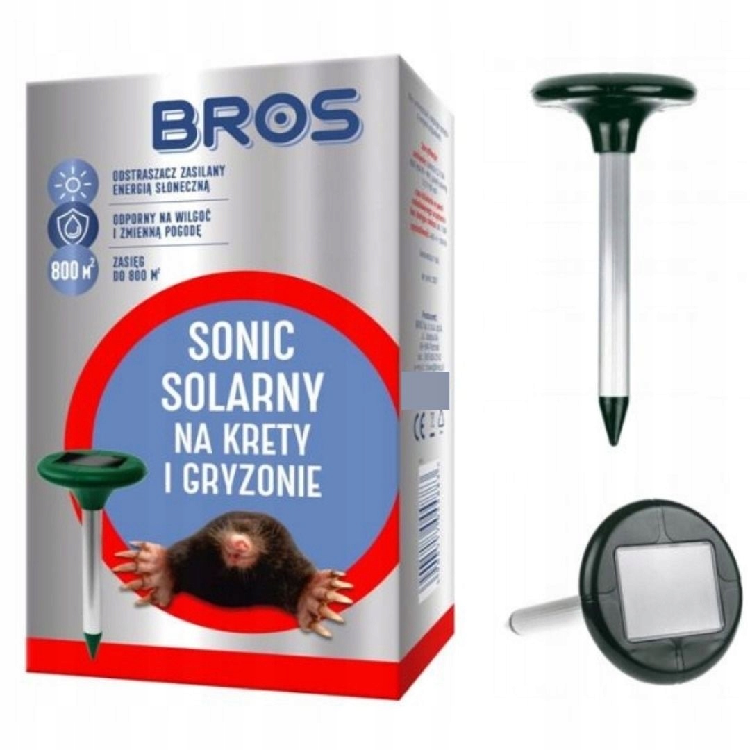 

Odstraszacz Na Krety I Gryzonie Sonic Solarny Bros