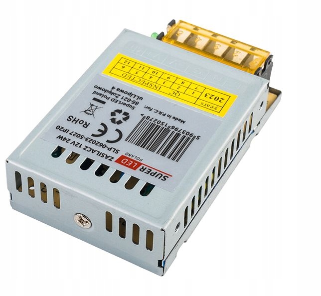 Zasilacz modułowy 12V DC 24W do taśm LED IP20 Typ zasilacz