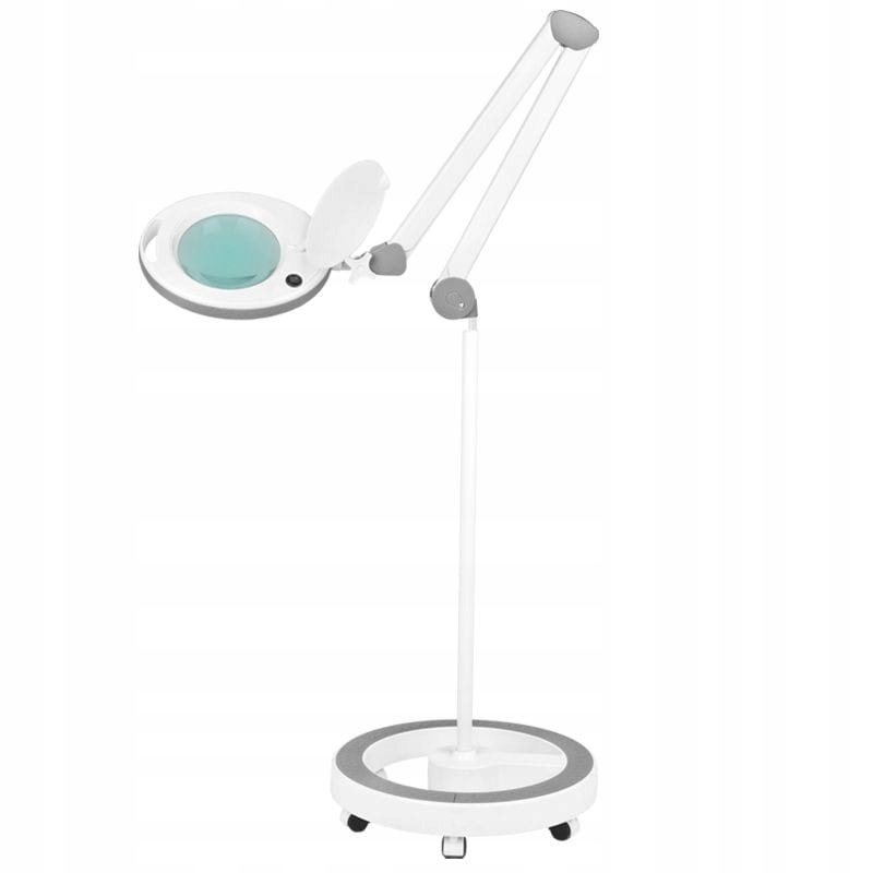 Kosmetická podlahová lampa s lupou Activ 114851 8 W bílo-šedá