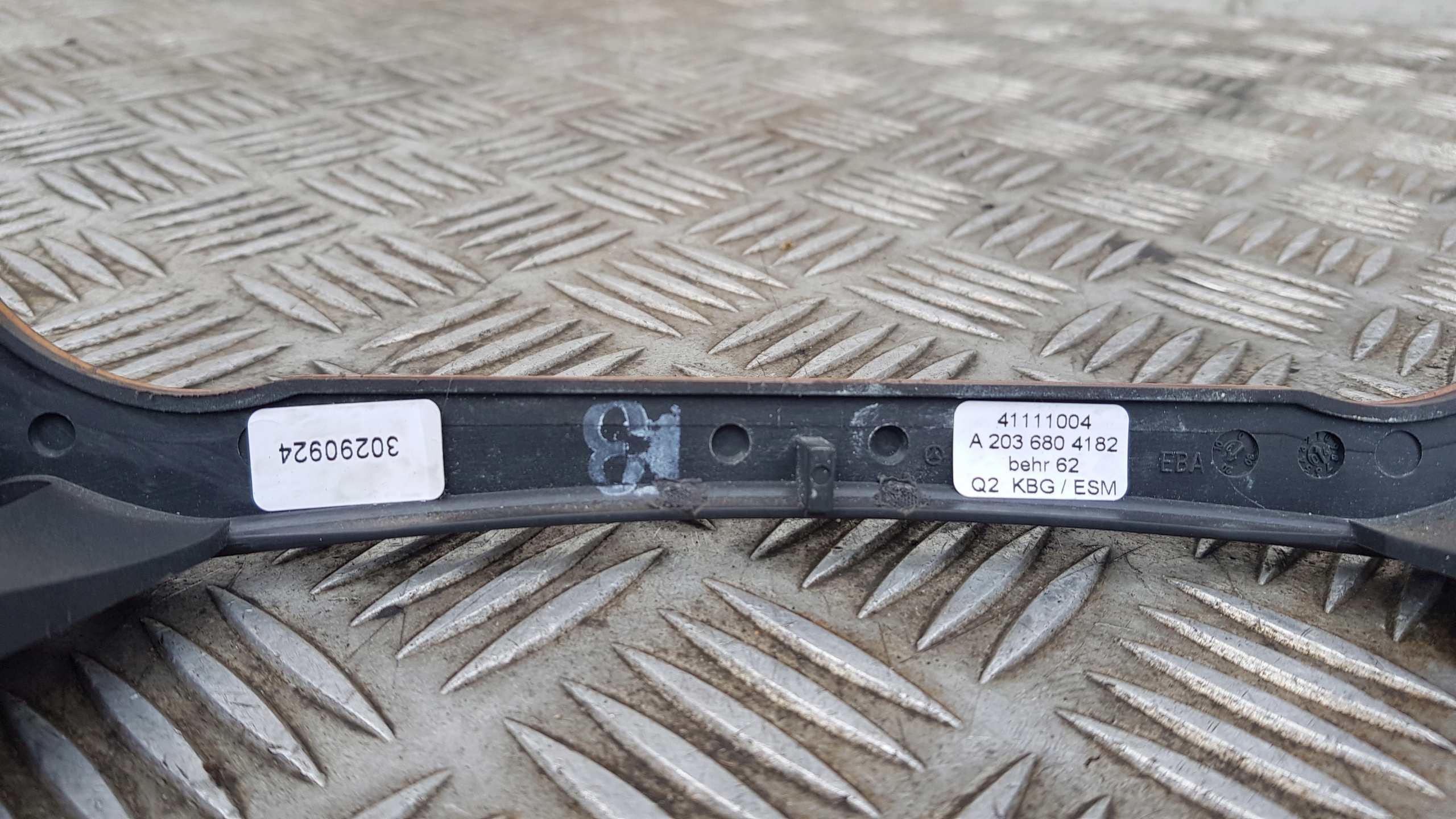 MERCEDES W203 cover frame air conditioning devices LIFT