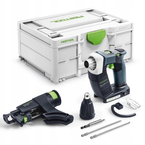Wkrętarka Budowlana Duradrive Dwc 18-4500 Basic Aku Festool 576504 Tbx