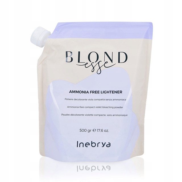 Rozjasňovač bez amoniaku Inebrya Blondesse Lightener 500 g
