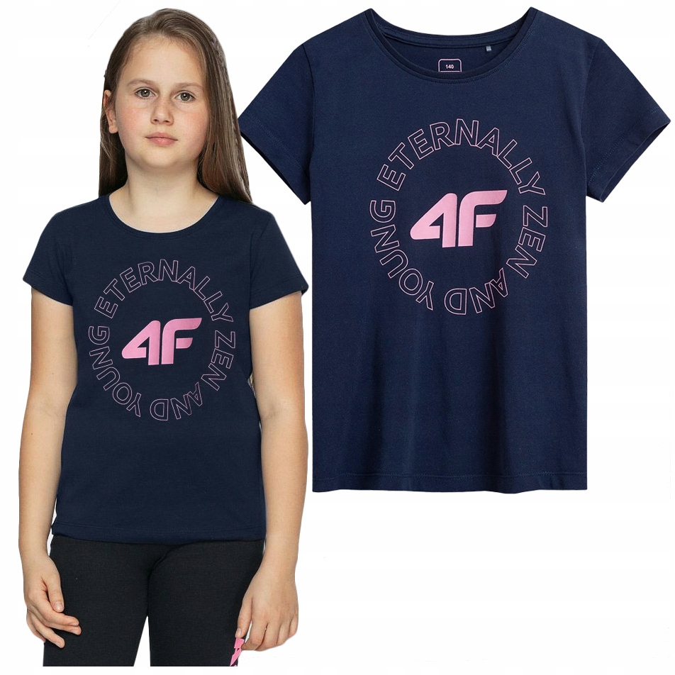 

Koszulka dziecięca T-shirt 4F junior JTSD002B 146