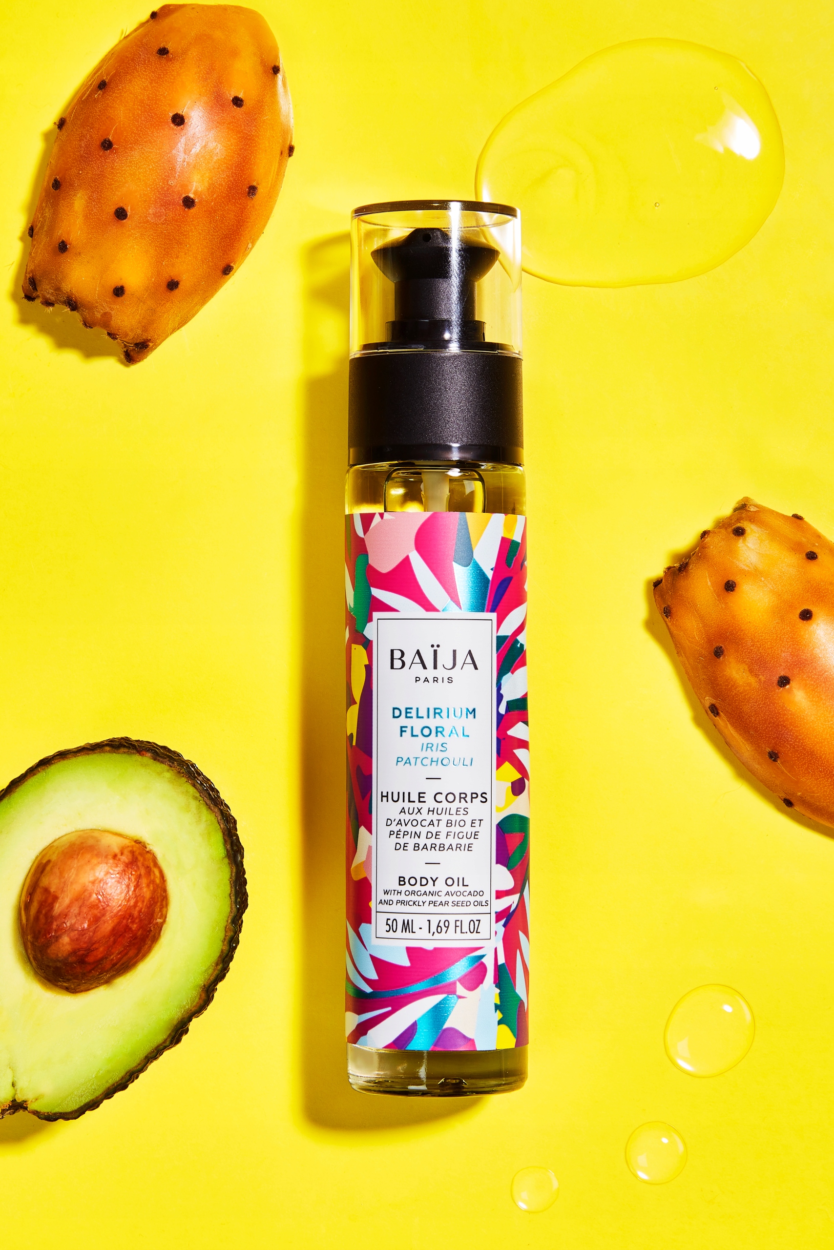 Suchý tělový olej Delirium Floral 50 ml – Baija