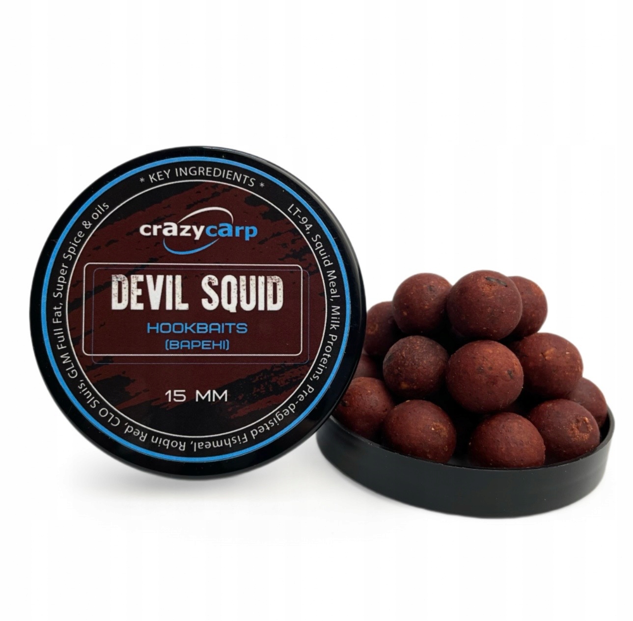 Kulki Gotowane Hookbaits Crazy Carp Devil Squid 15 MM