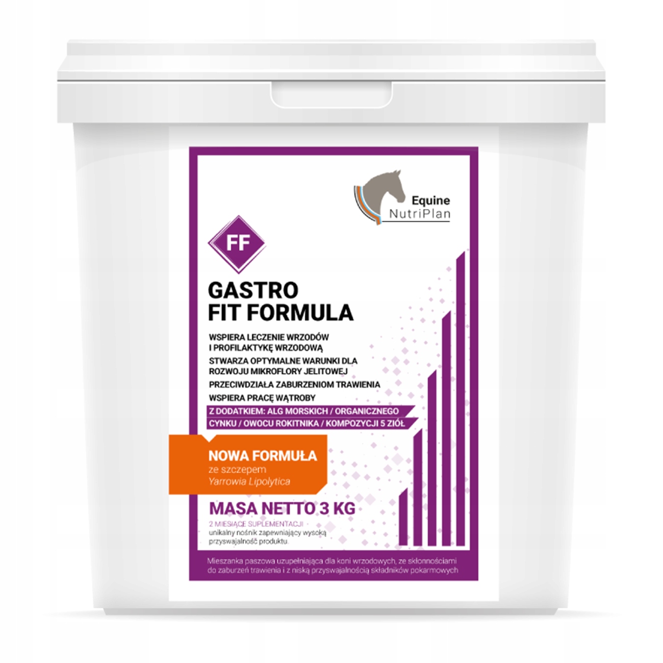 Suplement Diety dla Koni Wsparcie Terapii Wrzodowej Enp Gastro Fit Formula