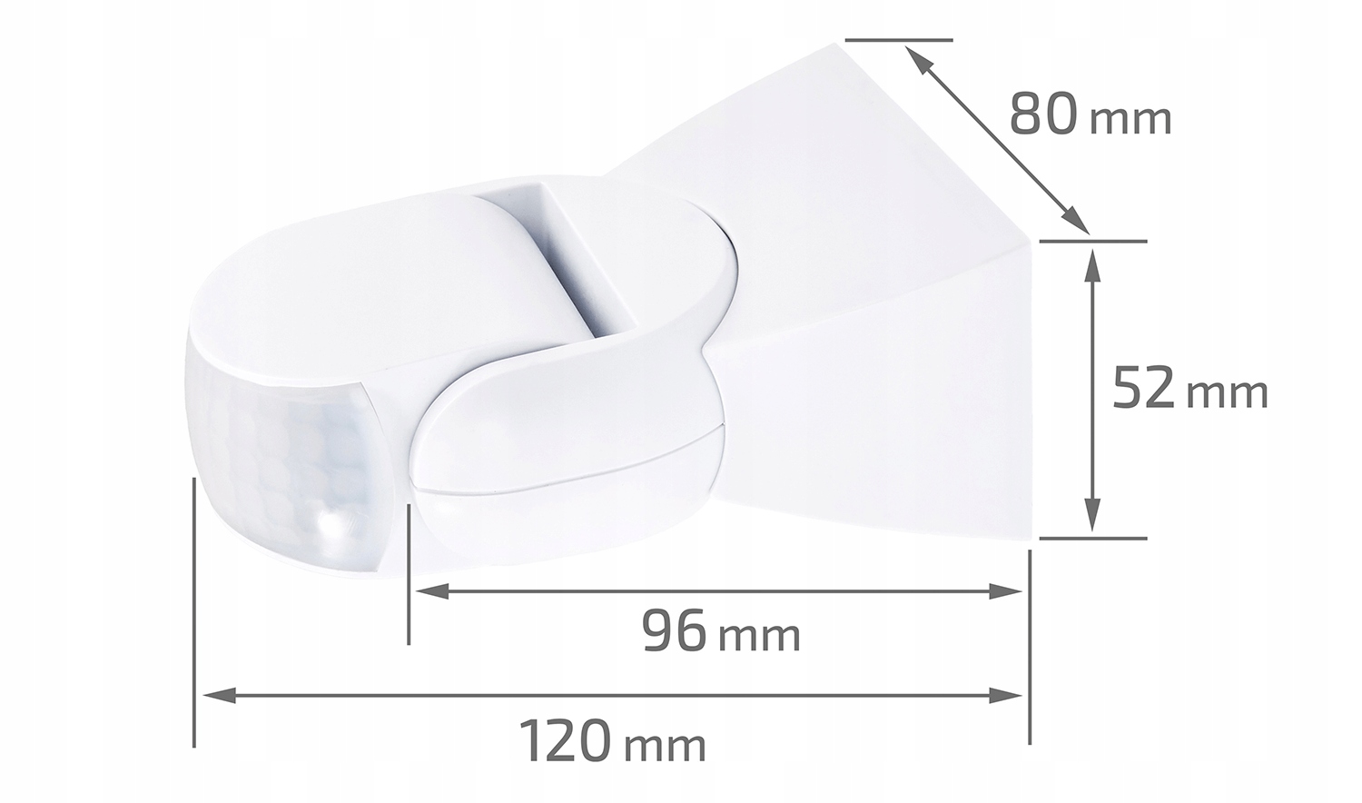 CZUJNIK RUCHU CP-5B PIR 180° Rodzaj profilu nawierzchniowy