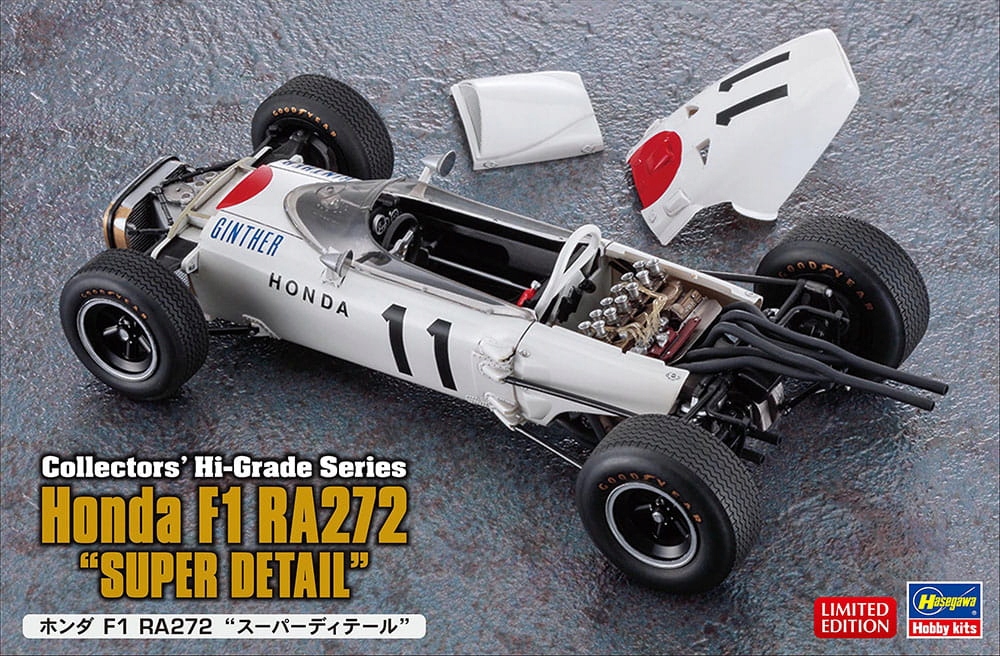 Honda F1 RA272 Detail 1:24 Hasegawa CH55