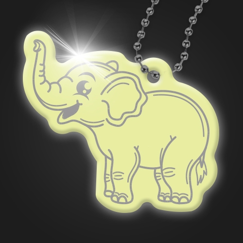 ZAWIESZKA ODBLASKOWA SŁONIK brelok odblaskowy ODBLASK DLA DZIECI Marka inna