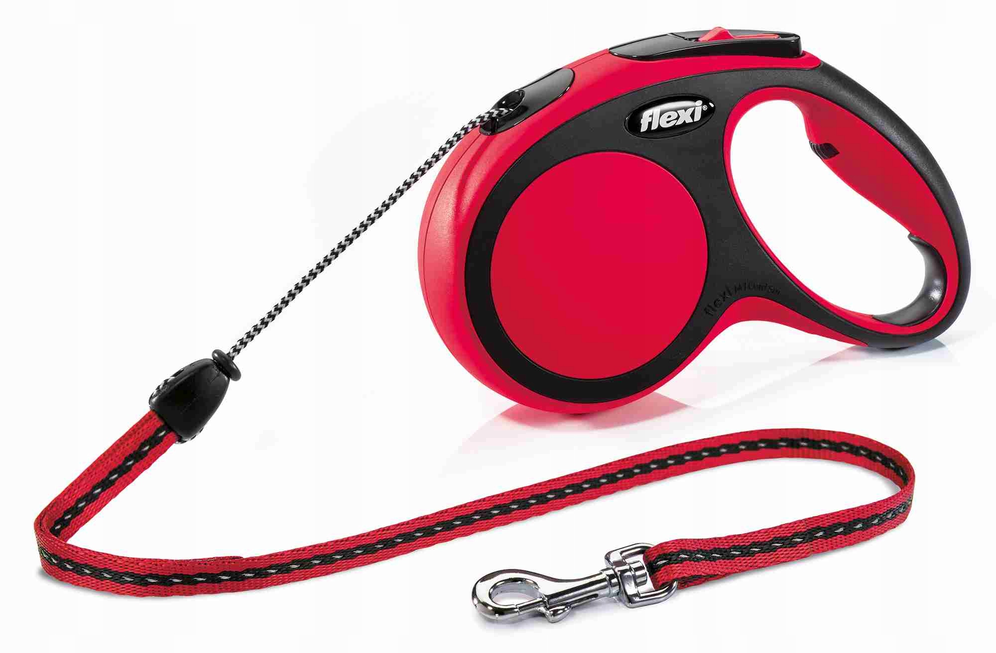

Flexi Smycz New Comfort, Sznurek 5m, Rozm. M, Czer