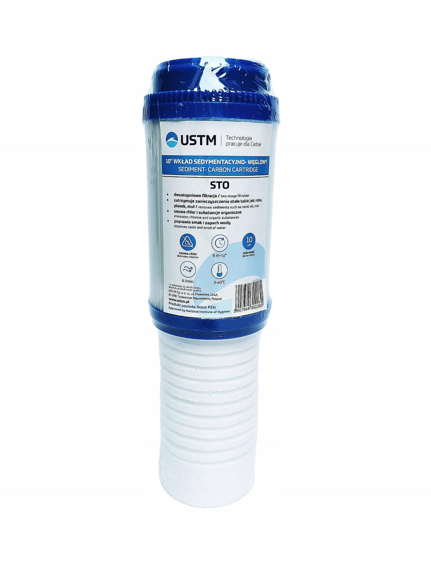 WKŁAD SEDYMENTACYJNO WĘGLOWY USTM 10"