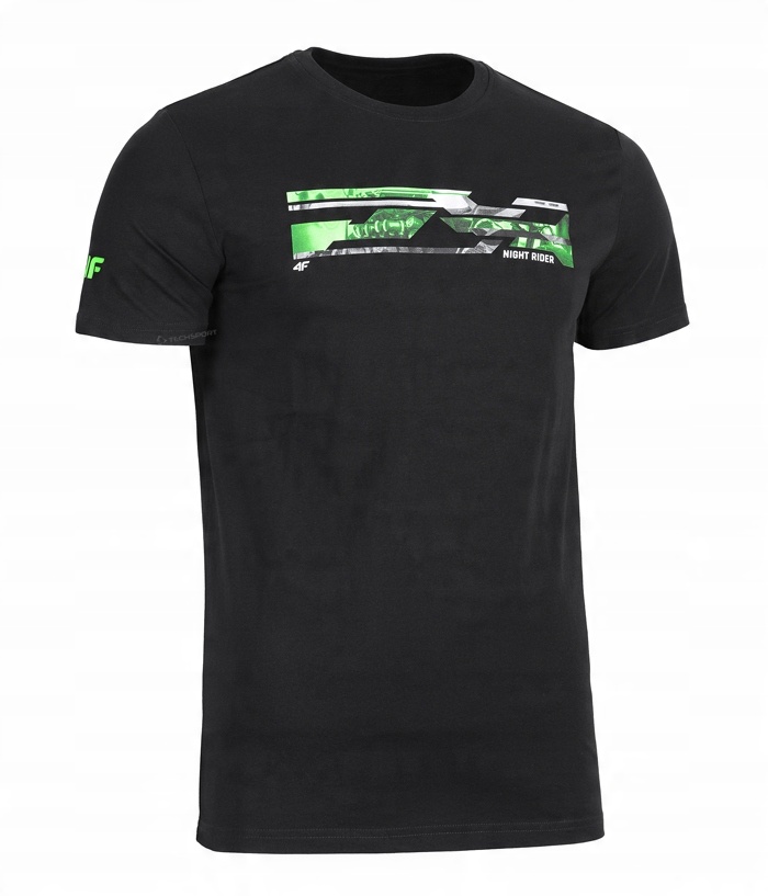 

4F Męska Koszulka T-shirt Bawełna / rozm M