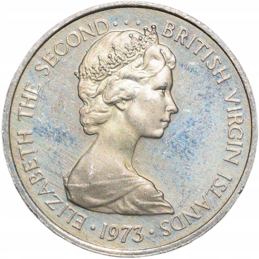 Brytyjskie Wyspy Dziewicze 5 centów 1973