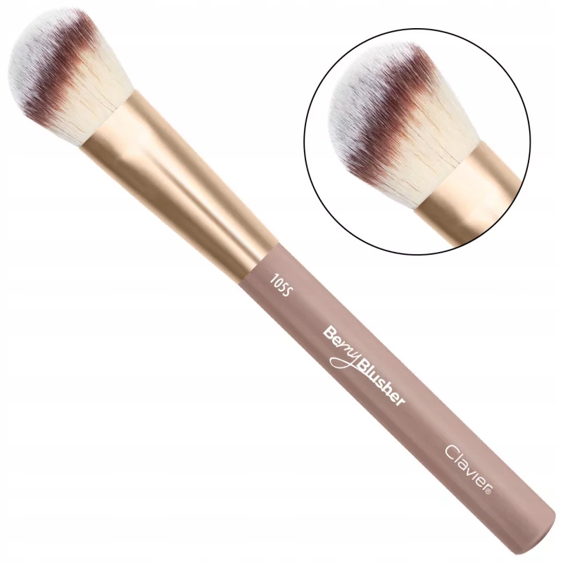Clavier Pędzel do różu i bronzera Be my blusher 105S