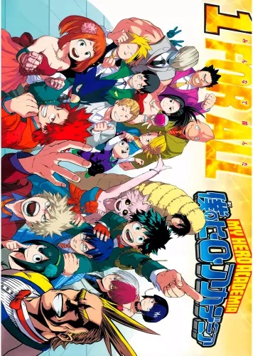 

Plakat Anime Manga My Hero Academia bnha_004 A3
