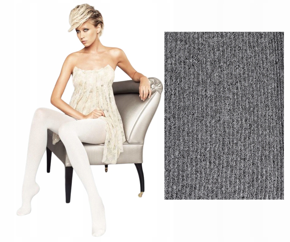 

Rajstopy Veneziana Costina 60DEN prążki Melange 3