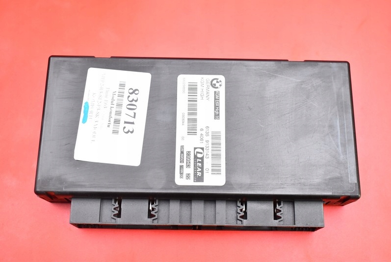 Unité commande confort 9133143 BMW E63 3.0i 257 KM 03-10
