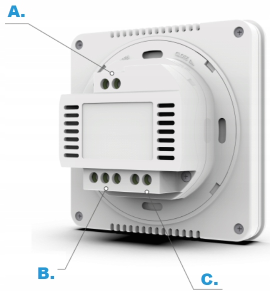 REGULATOR STEROWNIK BIAŁY POKOJOWY ST-297 v3 TECH PRZEWODOWY NA BATERIE Rodzaj sterownik