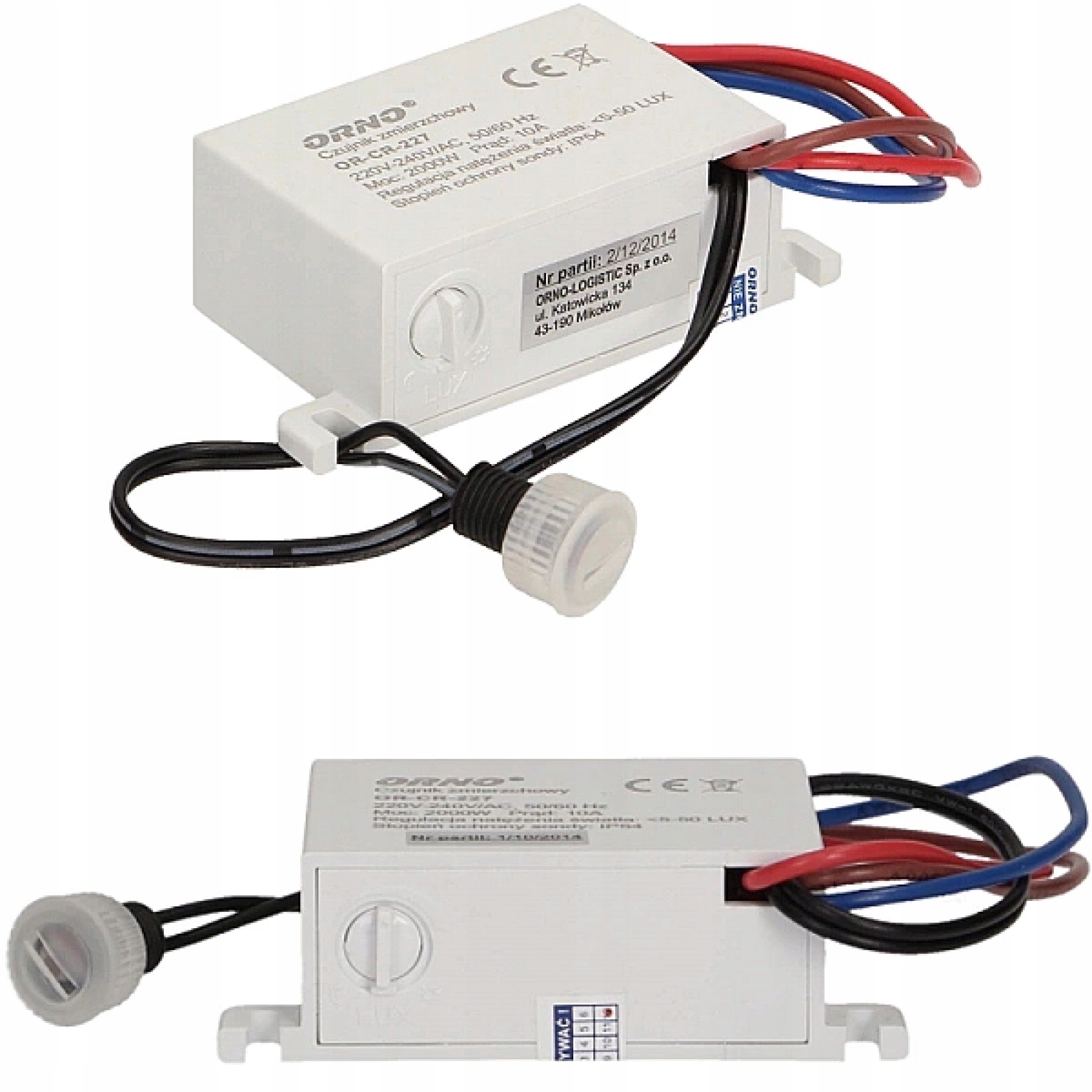 

Czujnik Automat Zmierzchowy Sonda Czujnik Włącznik