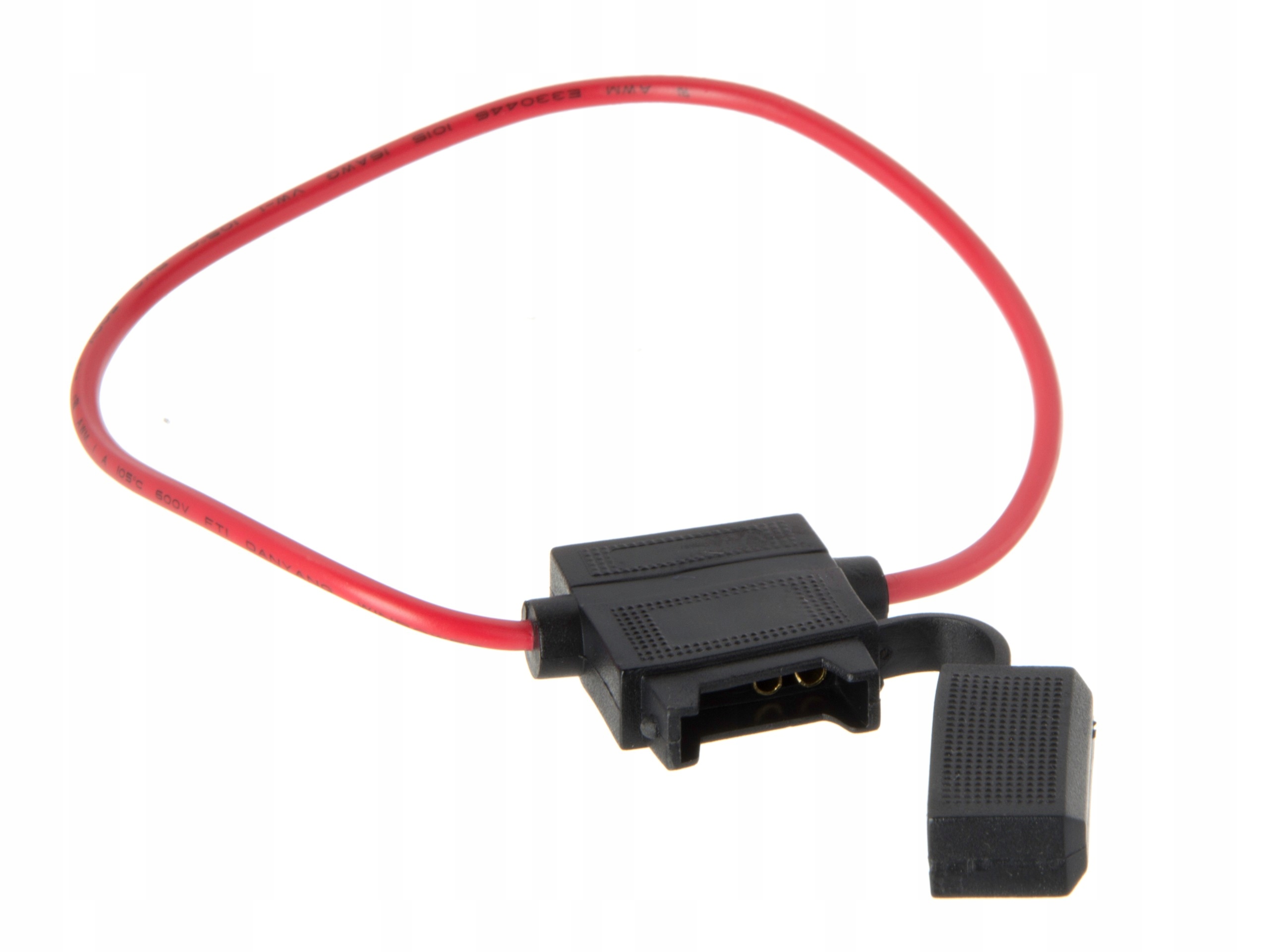 ГНЕЗДО ПРЕДОХРАНИТЕЛЯ НОЖА 20ММ ПРОВОД 1.5 ММ