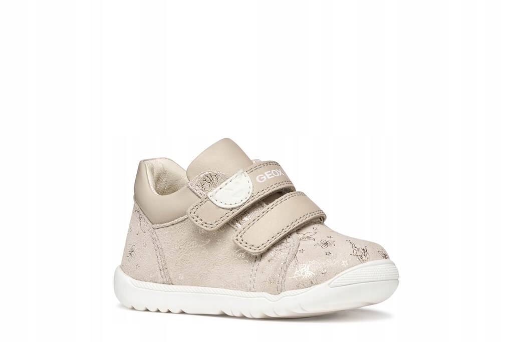 Buty Dziecięce Skórzane Do Nauki Chodzenia Lekkie Geox B164PA r.19