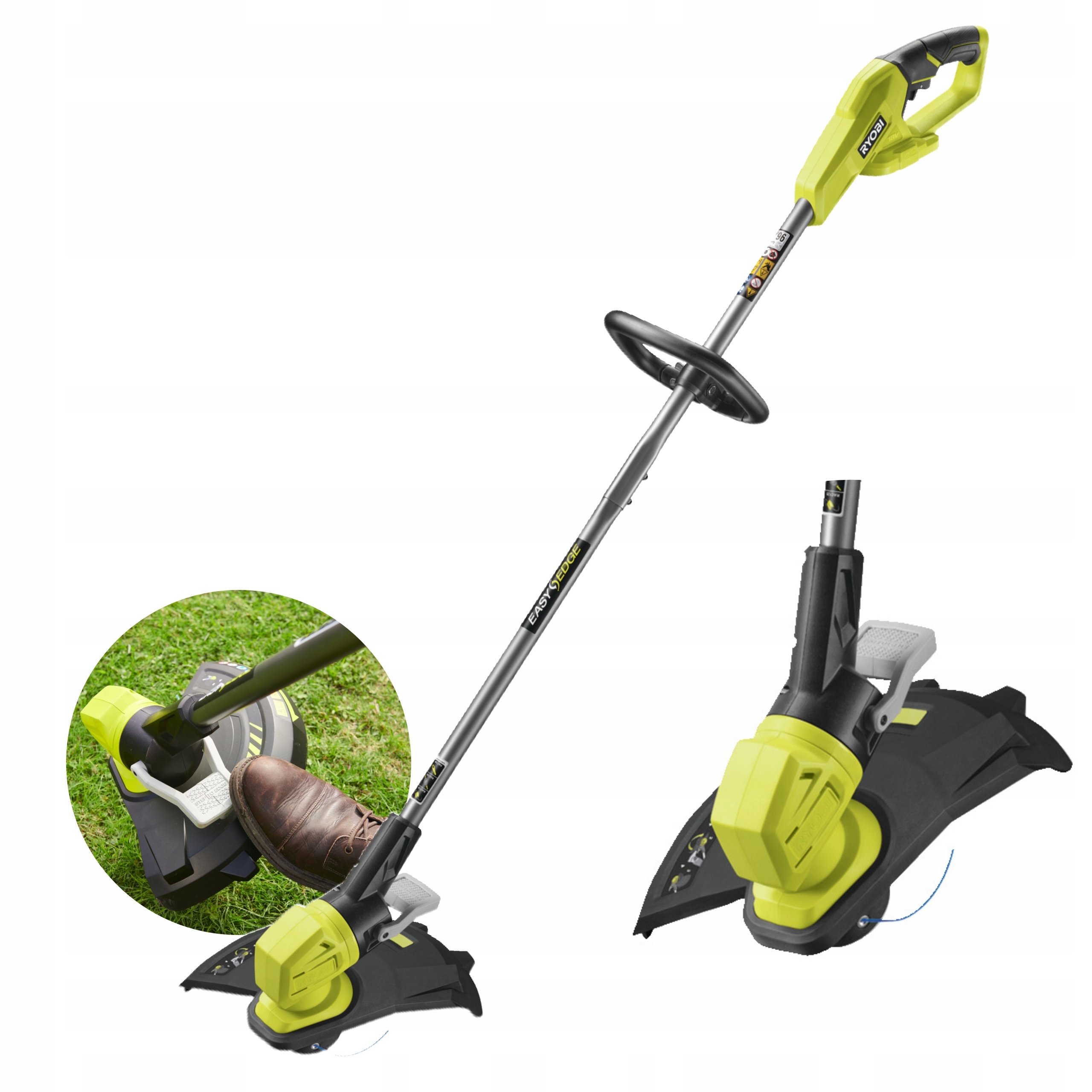 Ryobi Vyžínač Kosa 33 cm Akumulátorová Kosačka RY18LT33B 18V Regulácia
