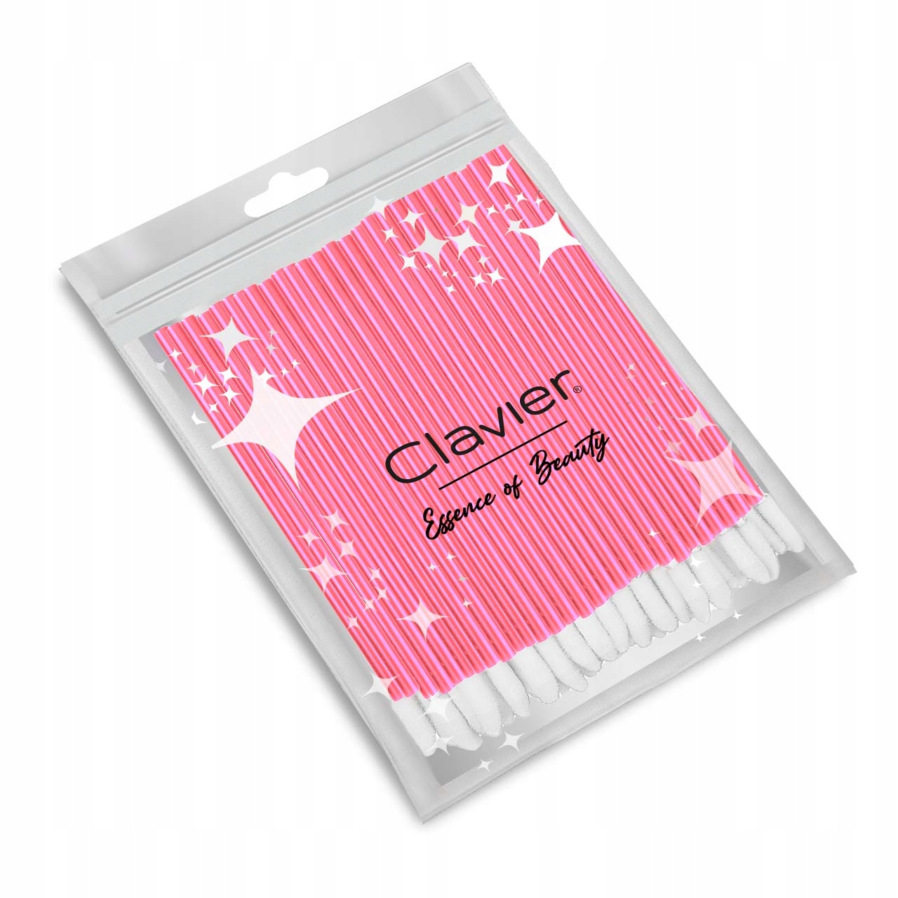 Aplikator do Błyszczyka (50SZT) różowy Clavier