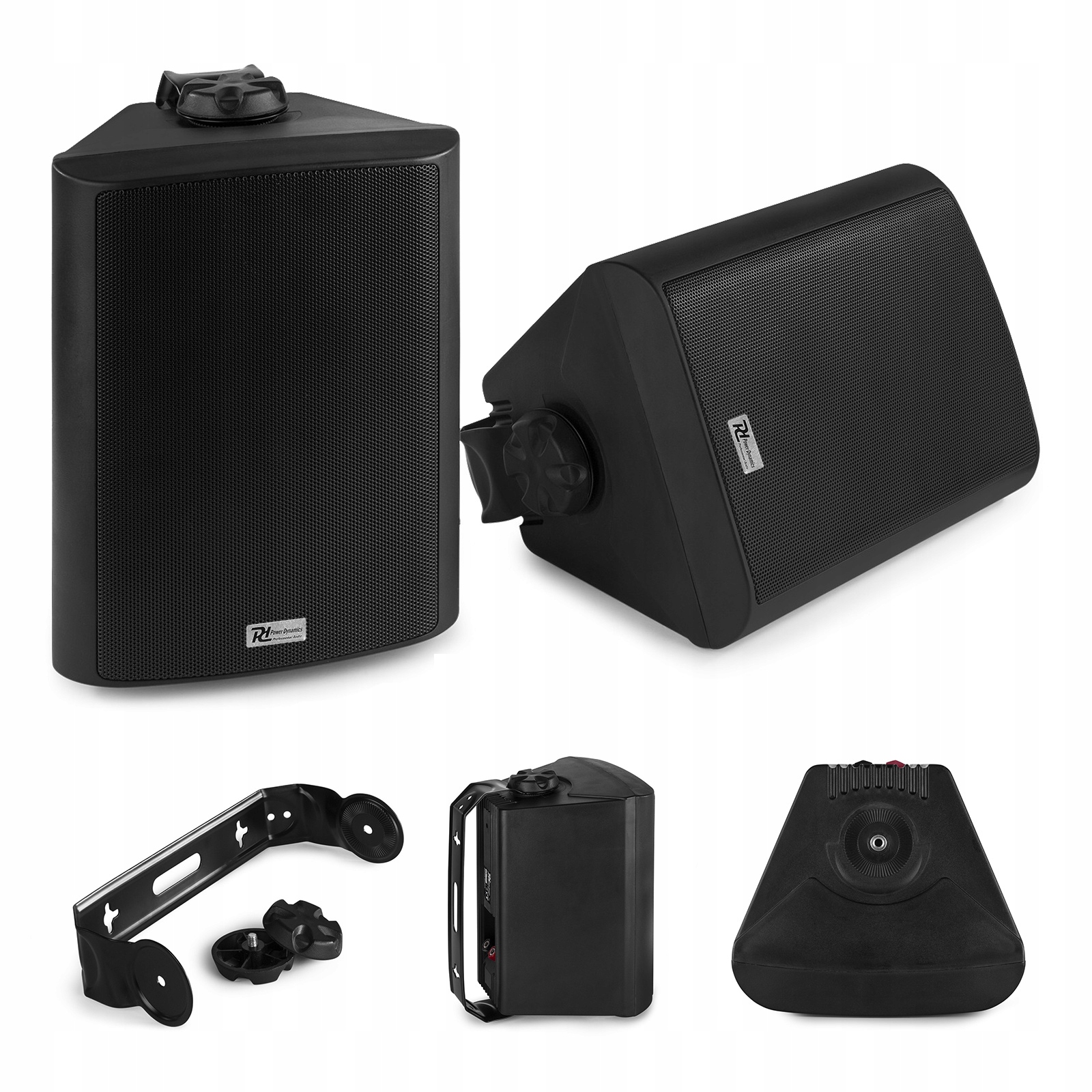 Zestaw aktywnych kolumn 4'' Wi-Fi Bt multiroom czarny Power Dynamics