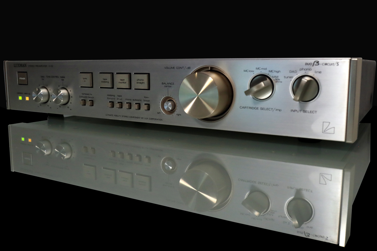 LUXMAN C-02 Kolor srebrny złoty