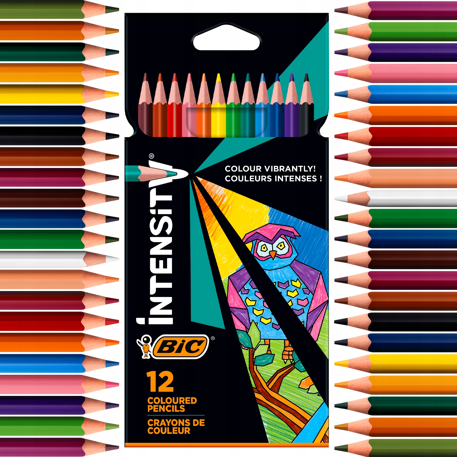 

Bic Kredki Ołówkowe Trójkątne Intensity Up 12SZT