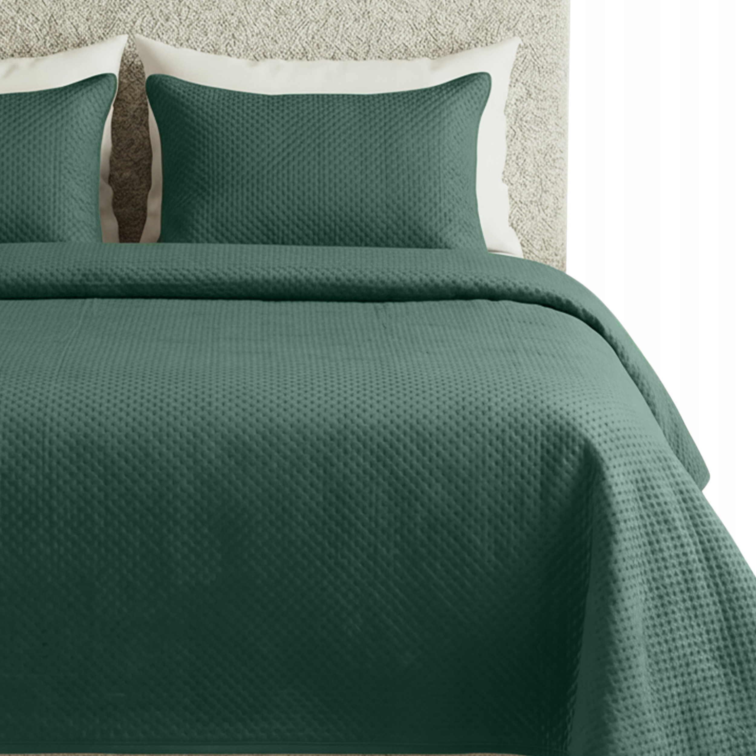 Přikrývka Na Postel Prošívaná Velvet Kapa Deka Pled 140x200 Maya B. Zeleň