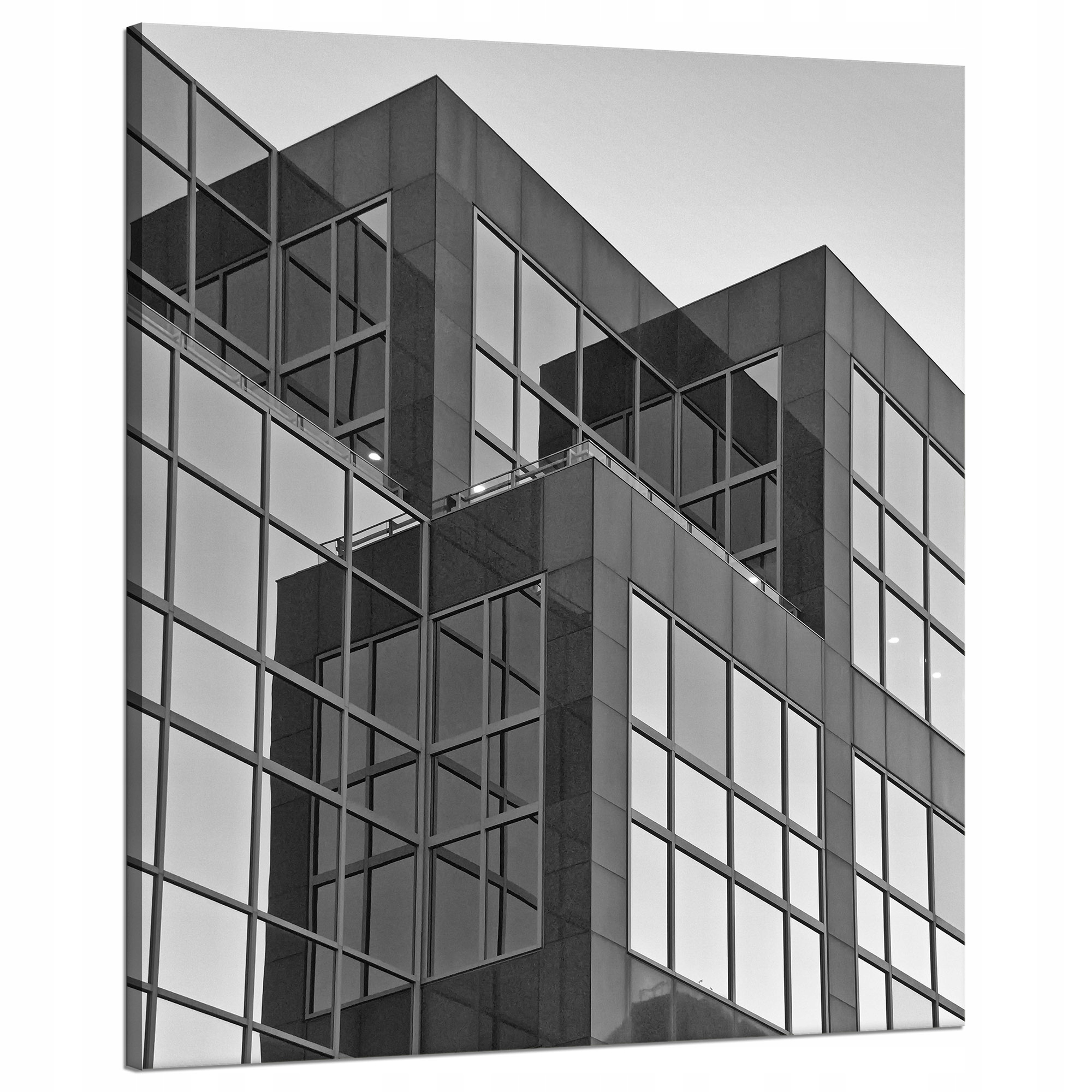 Obraz na plátně Architektura Skleněný blok 80x100