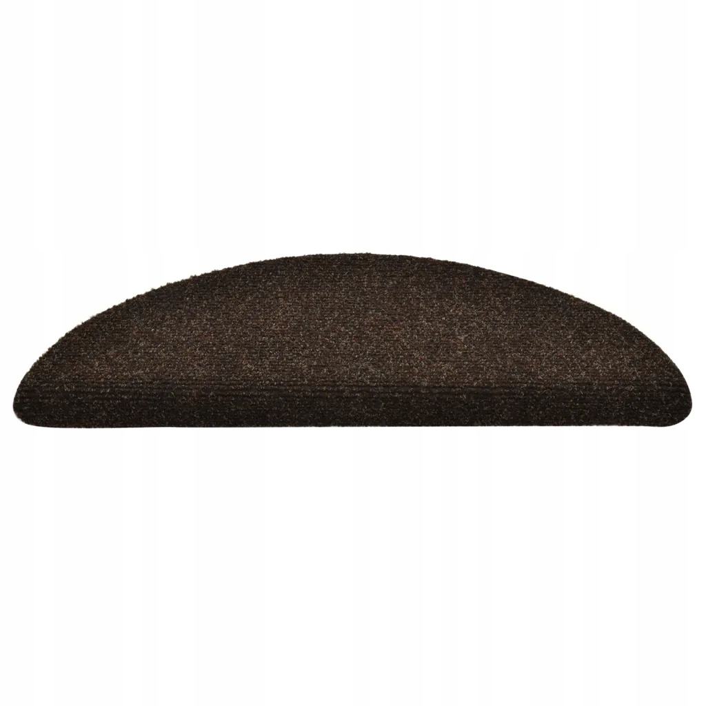 vidaXL Samoprzylepne nakładki na schody, 5 szt., brązowe, 56x17x3 cm Grubość 1 mm