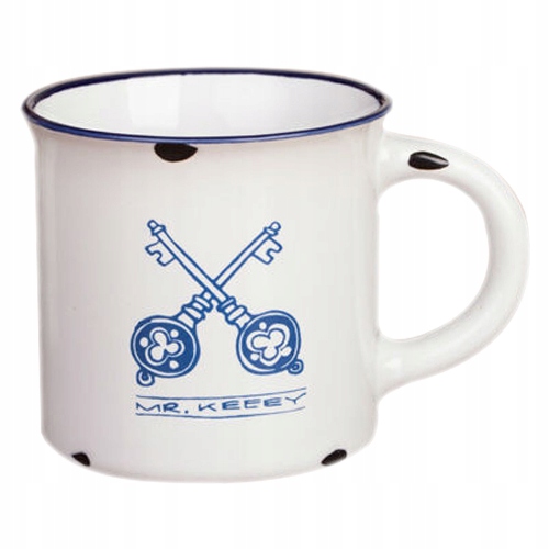 

Porcelanowy Mini Kubek Retro - Keys