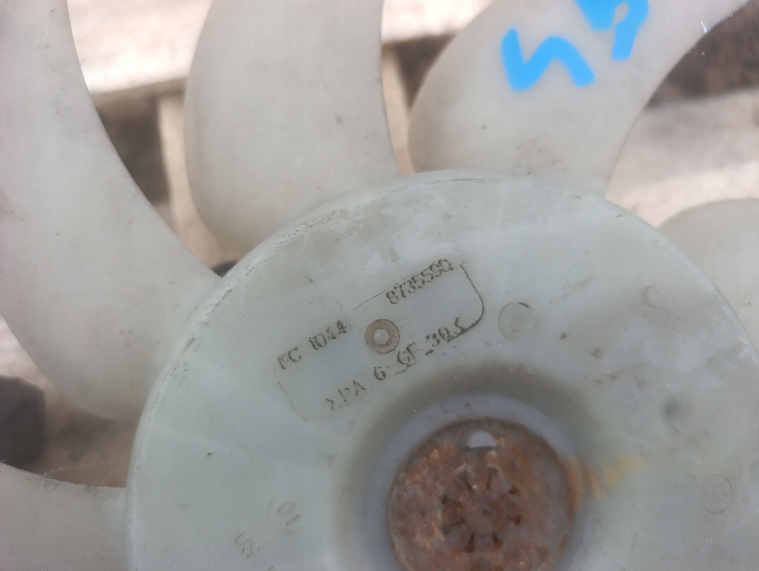 ventilátor chladiče OPEL VECTRA C 2.2 DTI 8735590