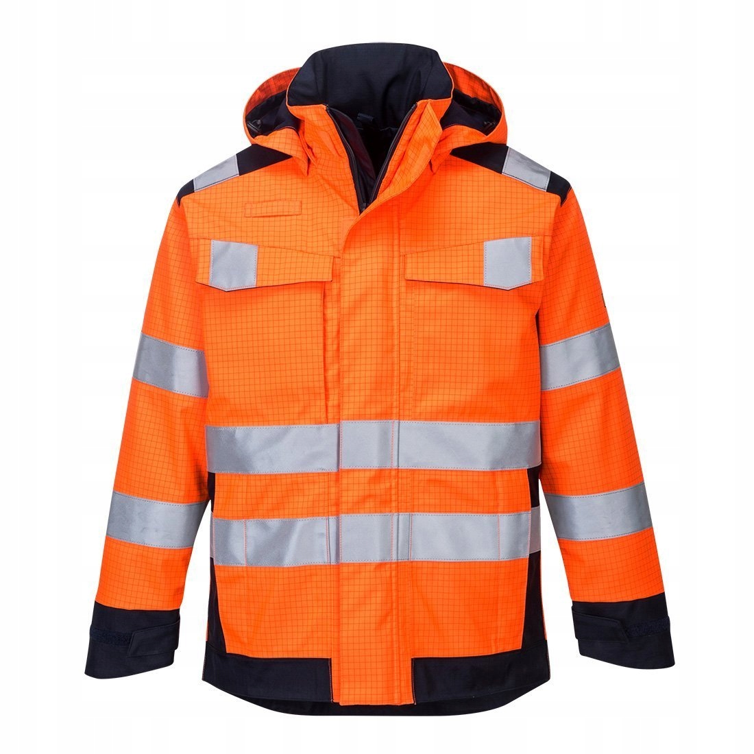 Bunda Modaflame Multi Norm Arc nehořlavá En 20471 vel. S Oranžová